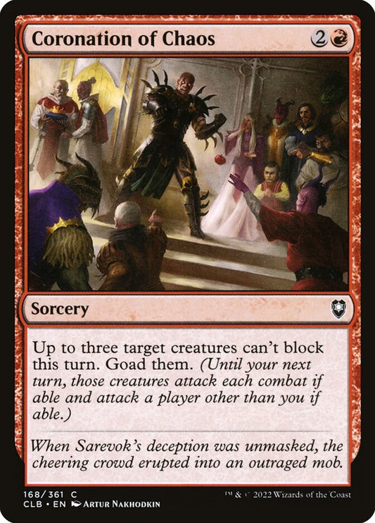 Coronation of Chaos - CLB-168-NF-STD
