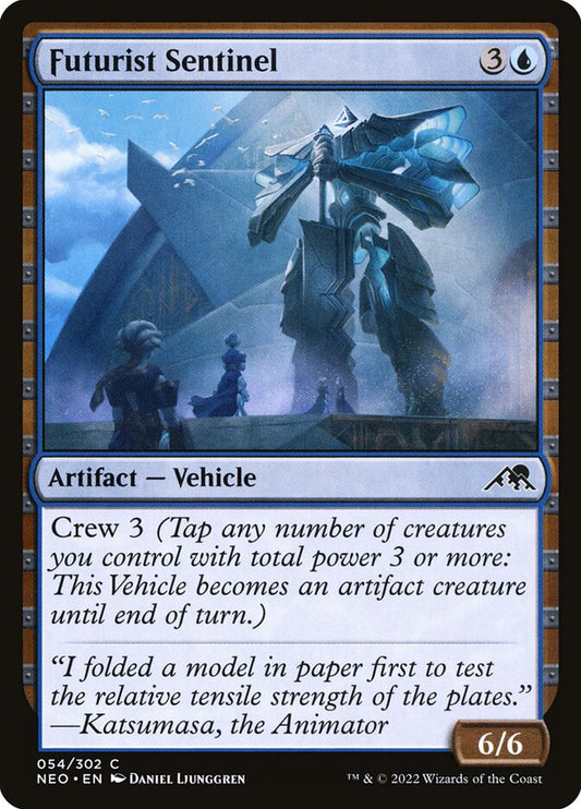 Futurist Sentinel - carta Magic The Gathering
