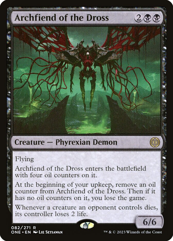 Archfiend of the Dross - carta Magic The Gathering