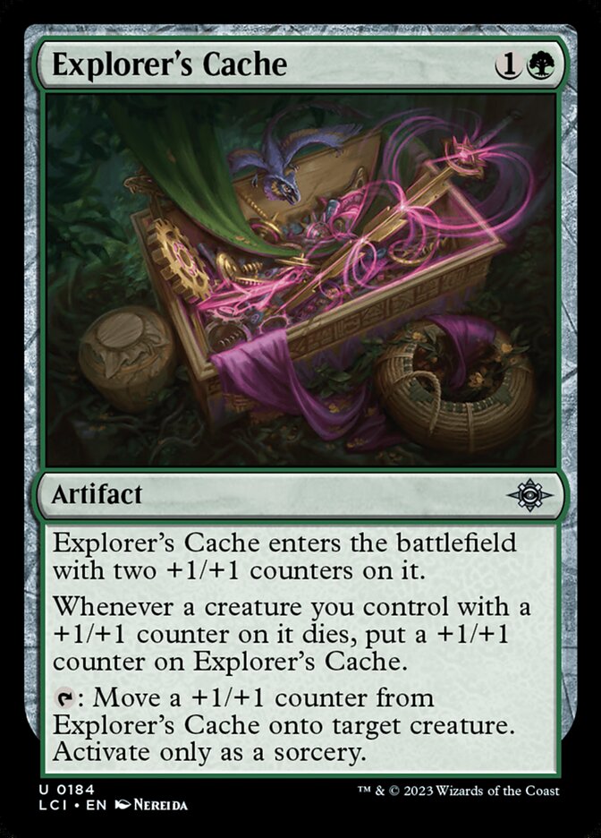 Explorer's Cache - carta Magic The Gathering