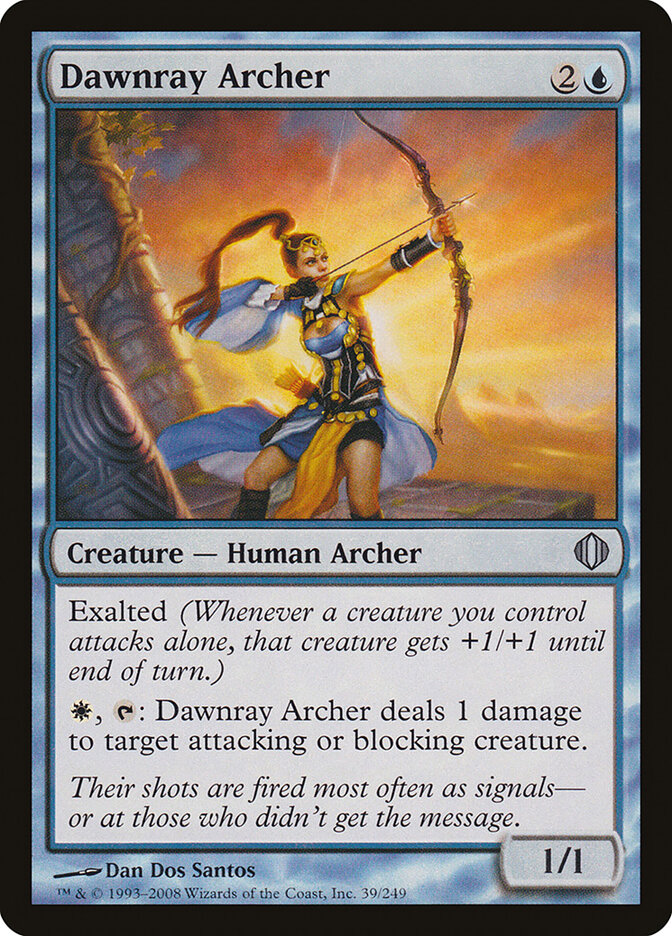 Dawnray Archer - carta Magic The Gathering