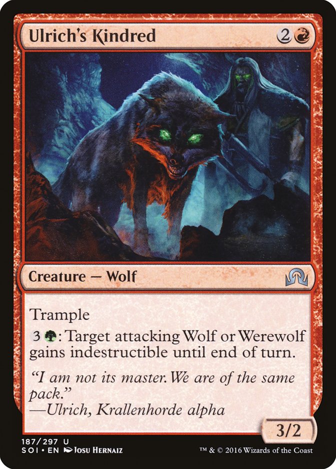 Ulrich's Kindred - carta Magic The Gathering