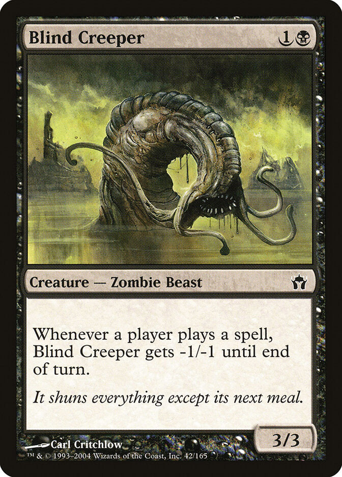 Blind Creeper - carta Magic The Gathering