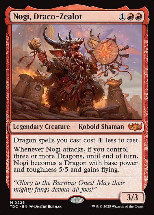 Nogi, Draco-Zealot - TDC-226-NF-LDG