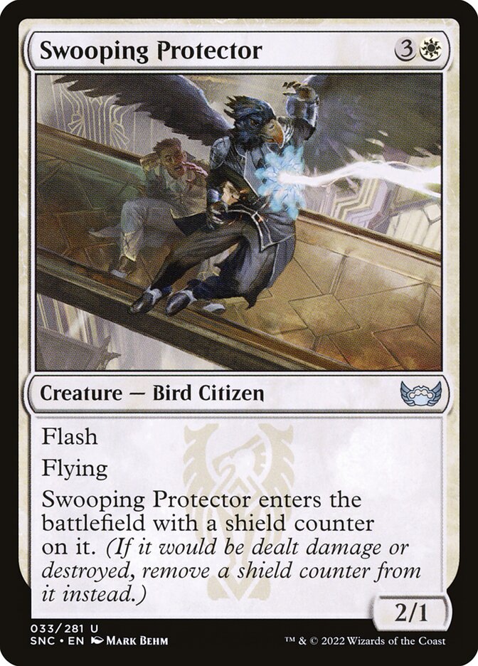 Swooping Protector - carta Magic The Gathering