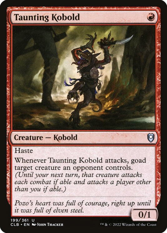 Taunting Kobold - CLB-199-NF-STD