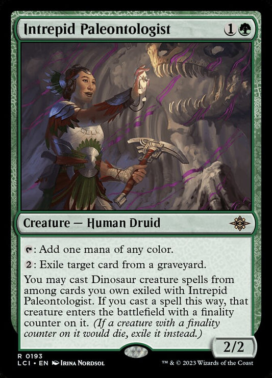 Intrepid Paleontologist - carta Magic The Gathering