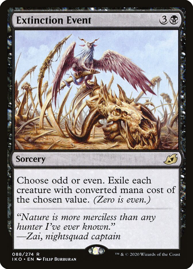 Extinction Event - carta Magic The Gathering