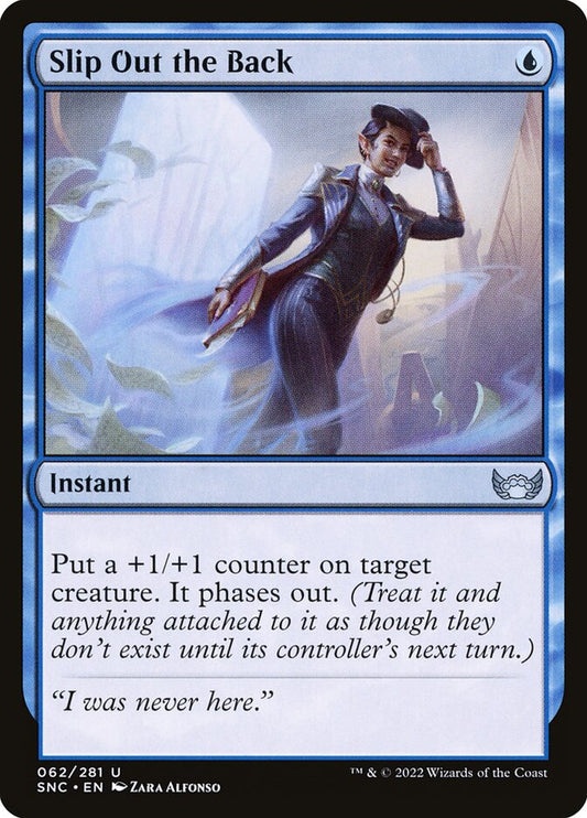 Slip Out the Back - carta Magic The Gathering