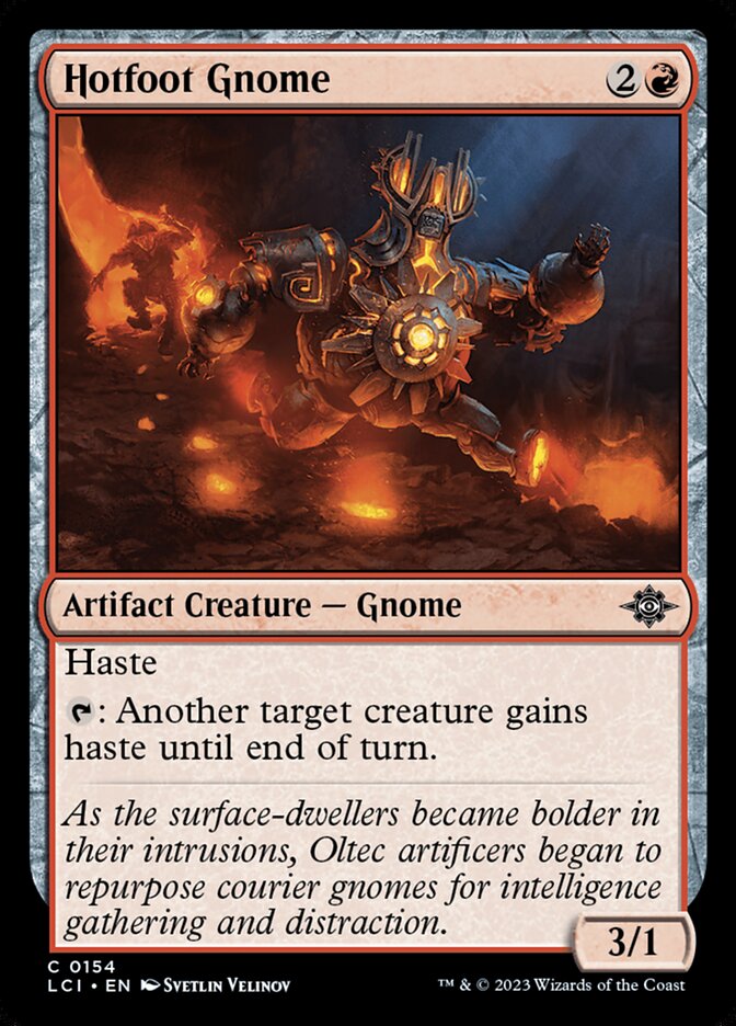 Hotfoot Gnome - carta Magic The Gathering