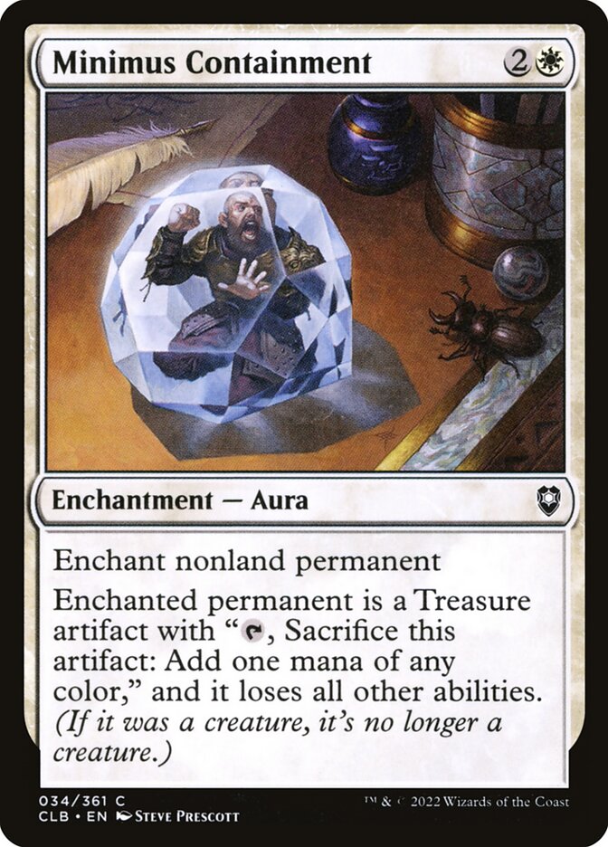 Minimus Containment - carta Magic The Gathering