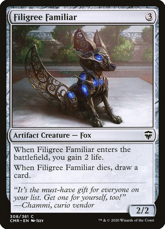 Filigree Familiar - CMR-308-NF-STD