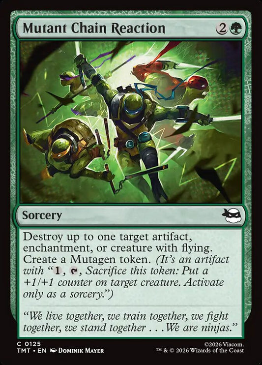 Mutant Chain Reaction - carta Magic The Gathering