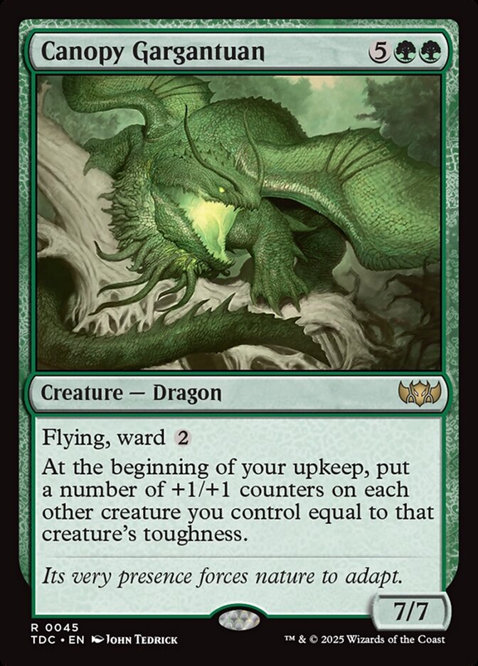 Canopy Gargantuan (TDC)