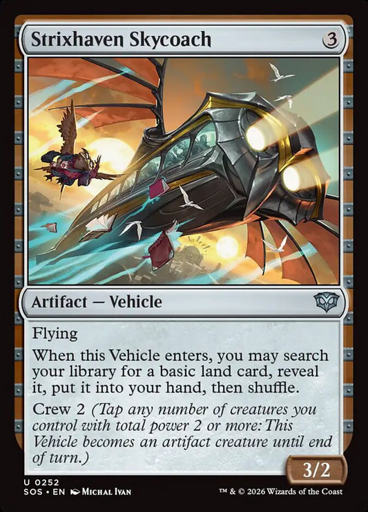 Strixhaven Skycoach - carta Magic The Gathering