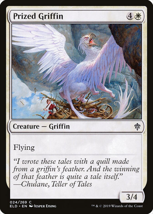 Prized Griffin - carta Magic The Gathering