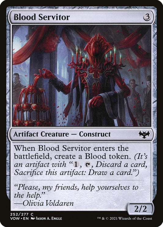 Blood Servitor - carta Magic The Gathering