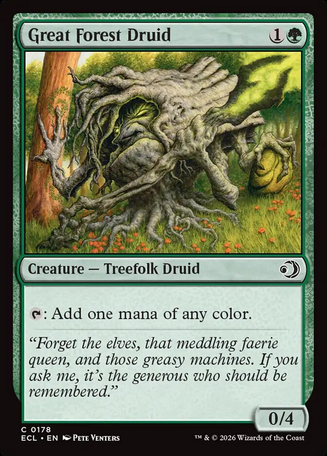 Great Forest Druid - carta Magic The Gathering