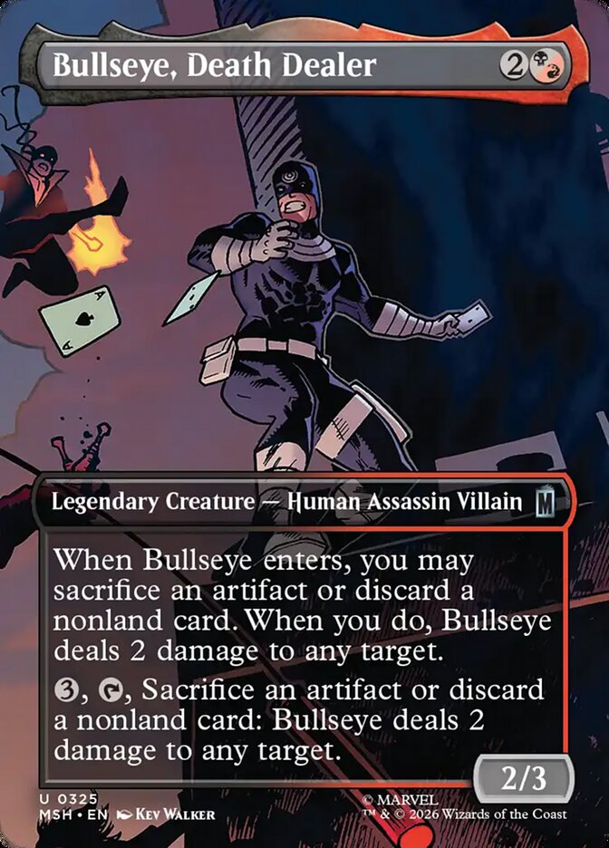 Bullseye, Death Dealer - carta Magic The Gathering