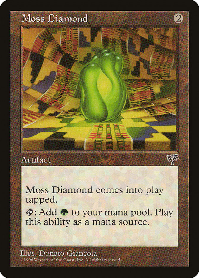 Moss Diamond - carta Magic The Gathering