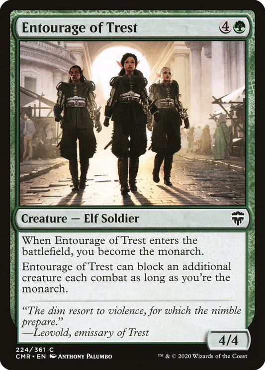 Entourage of Trest - carta Magic The Gathering