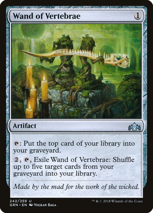 Wand of Vertebrae - carta Magic The Gathering