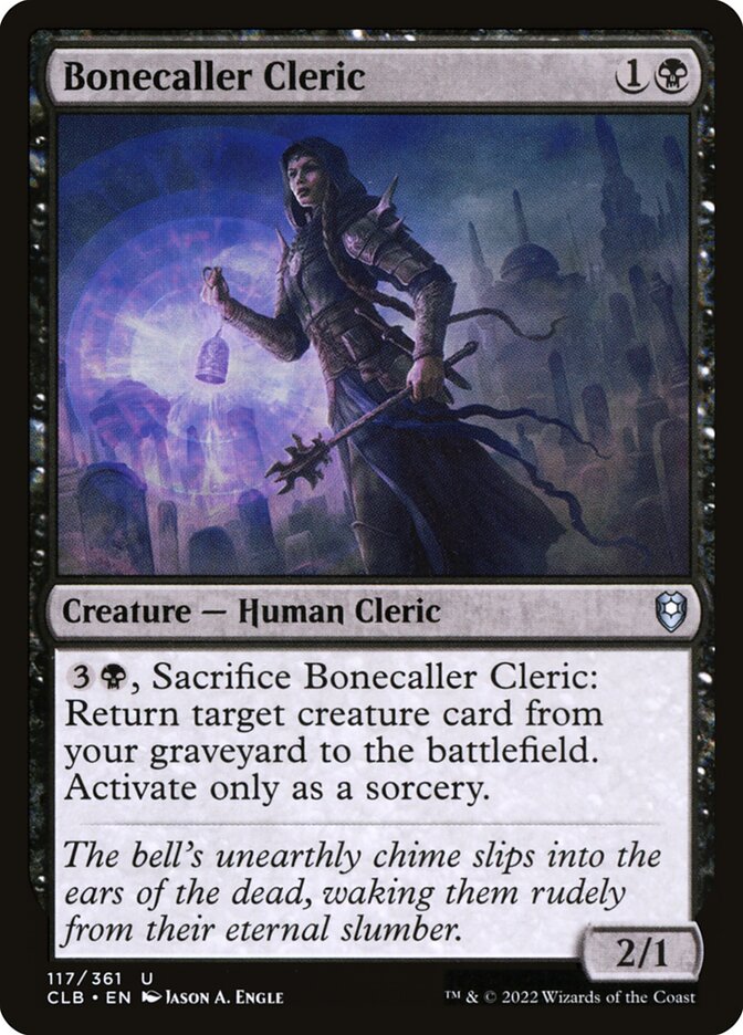 Bonecaller Cleric - CLB-117-NF-STD