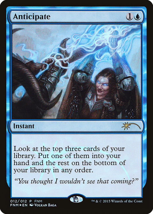 Anticipate - carta Magic The Gathering