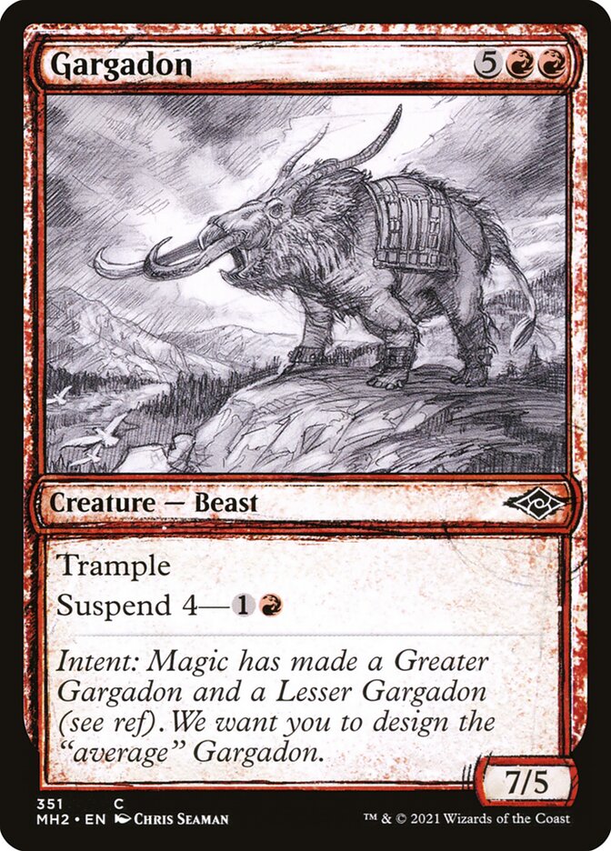 Gargadon - carta Magic The Gathering