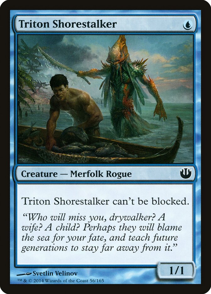 Triton Shorestalker - carta Magic The Gathering