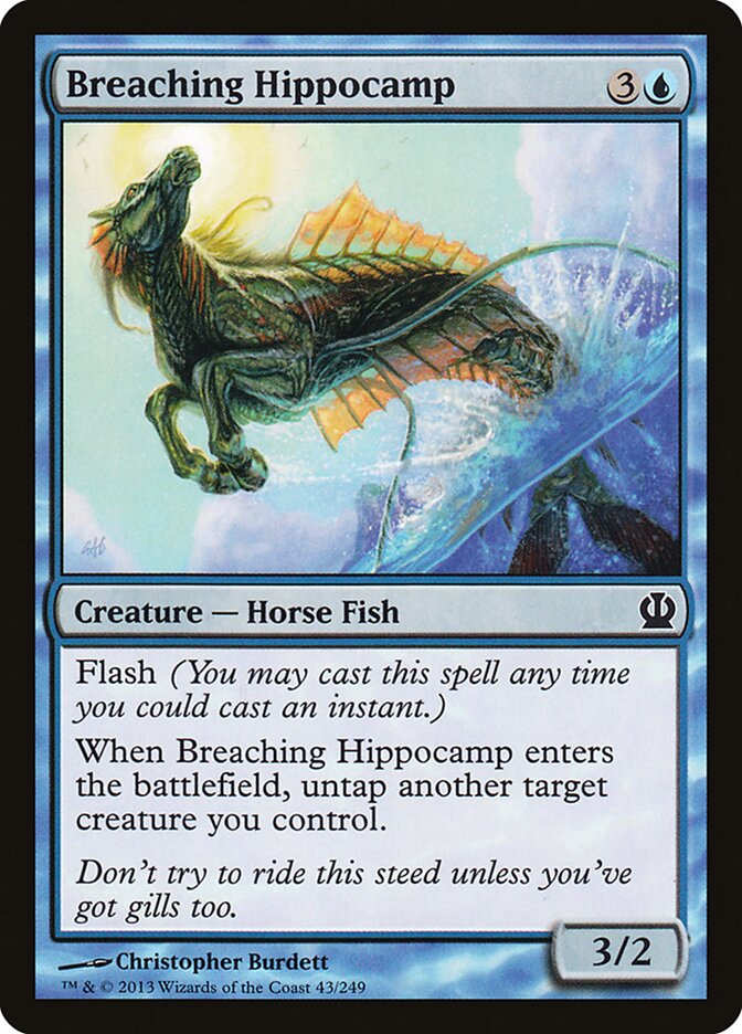 Breaching Hippocamp - carta Magic The Gathering
