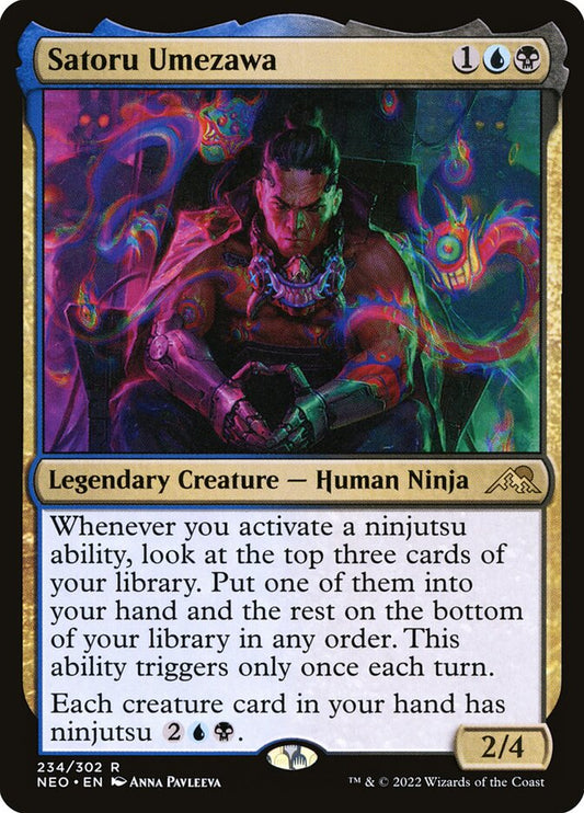 Satoru Umezawa - carta Magic The Gathering