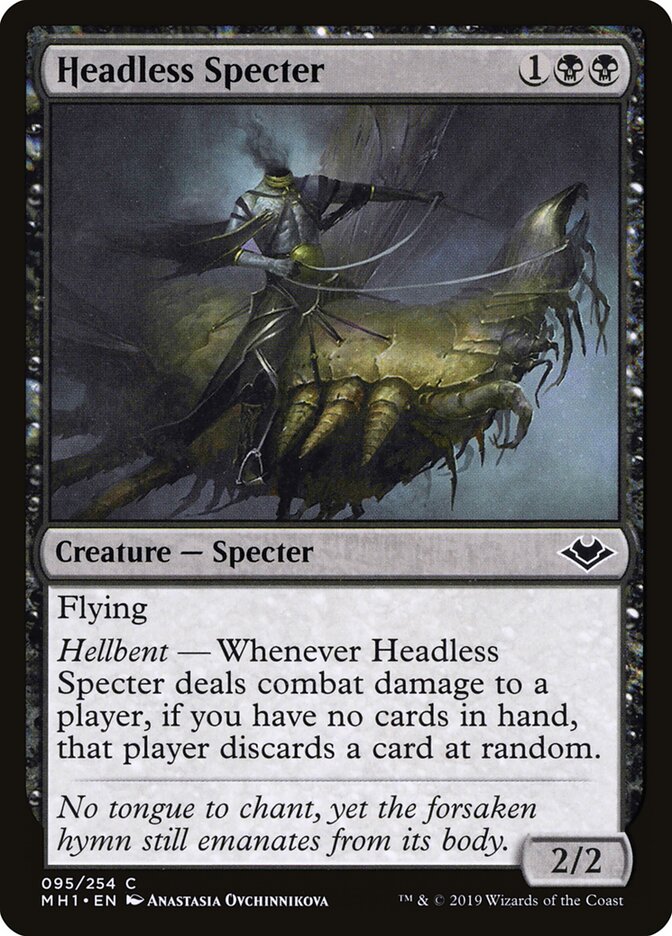 Headless Specter - carta Magic The Gathering