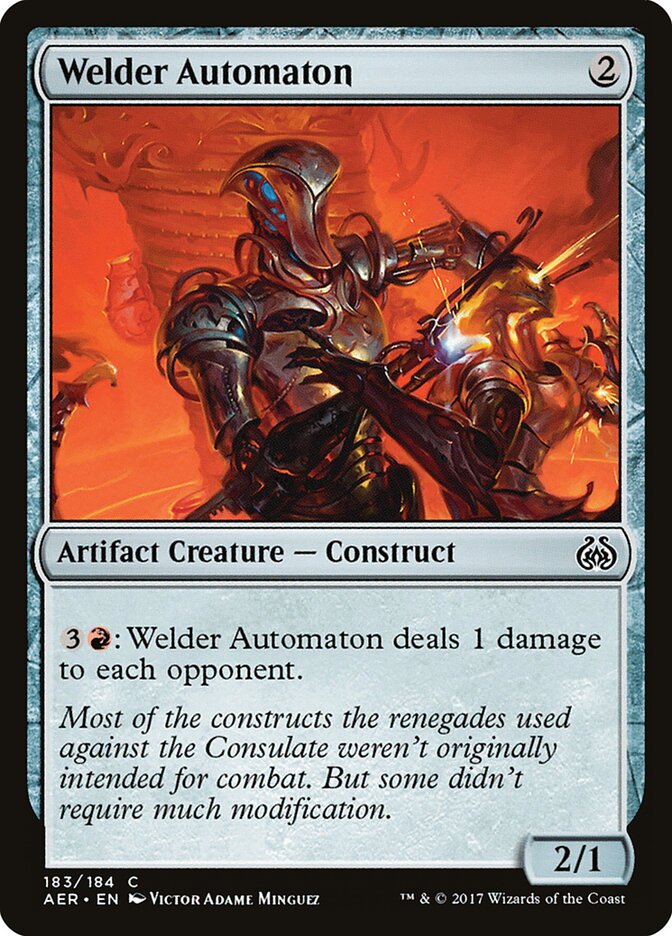 Welder Automaton - carta Magic The Gathering