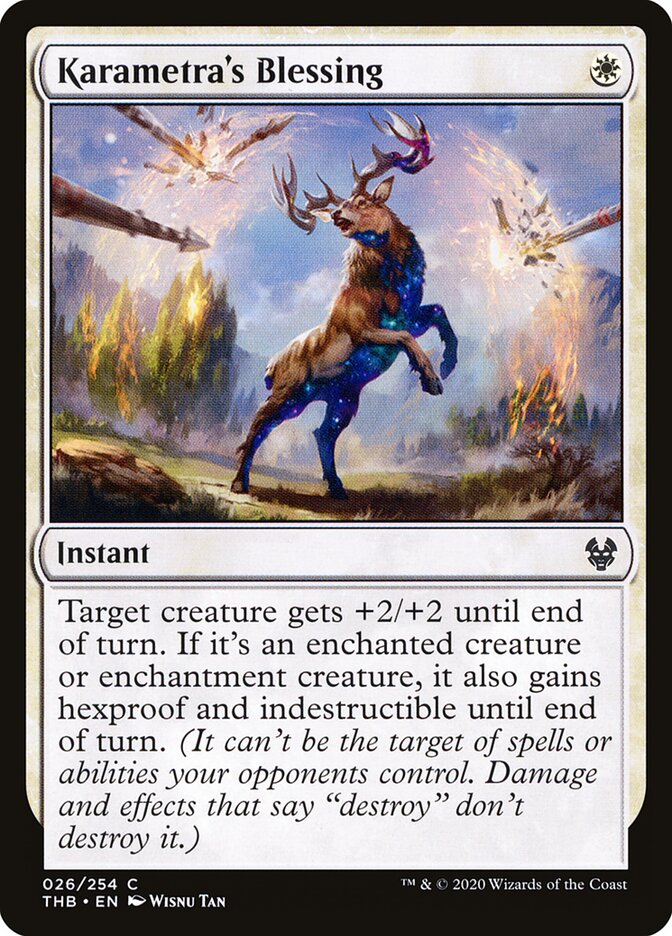 Karametra's Blessing - carta Magic The Gathering