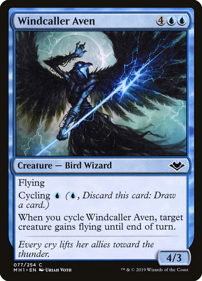 Windcaller Aven - carta Magic The Gathering