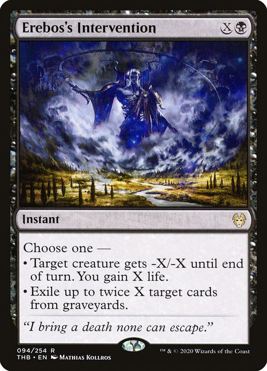 Erebos's Intervention - carta Magic The Gathering
