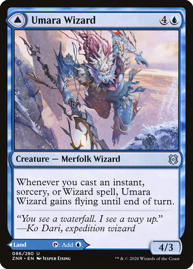 Umara Wizard - carta Magic The Gathering