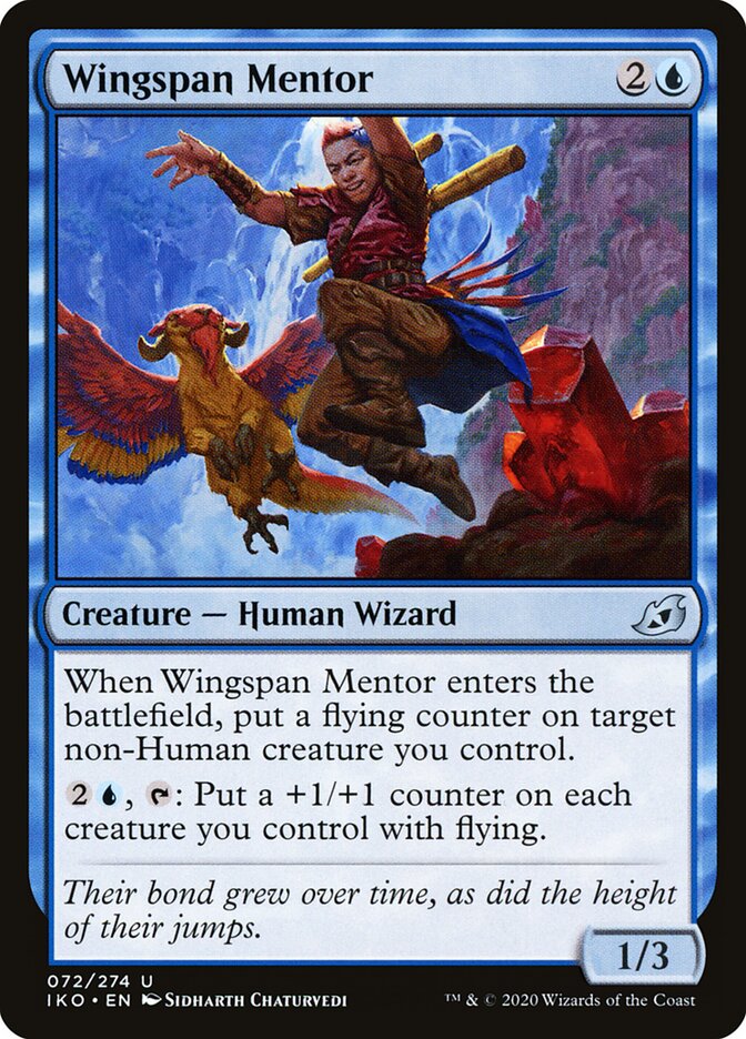 Wingspan Mentor - carta Magic The Gathering