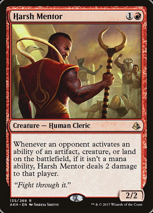 Harsh Mentor - carta Magic The Gathering