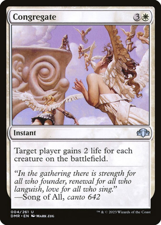 Congregate - carta Magic The Gathering