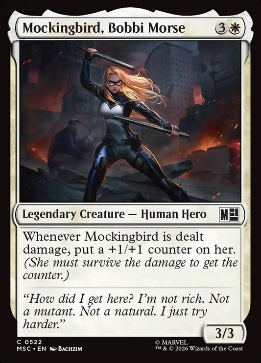Mockingbird, Bobbi Morse - carta Magic The Gathering