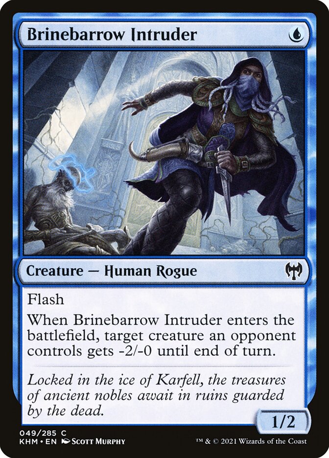 Brinebarrow Intruder - carta Magic The Gathering