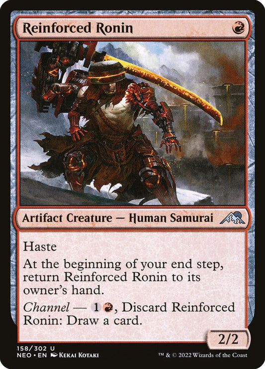 Reinforced Ronin - carta Magic The Gathering