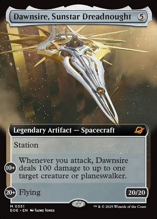 Dawnsire, Sunstar Dreadnought - carta Magic The Gathering