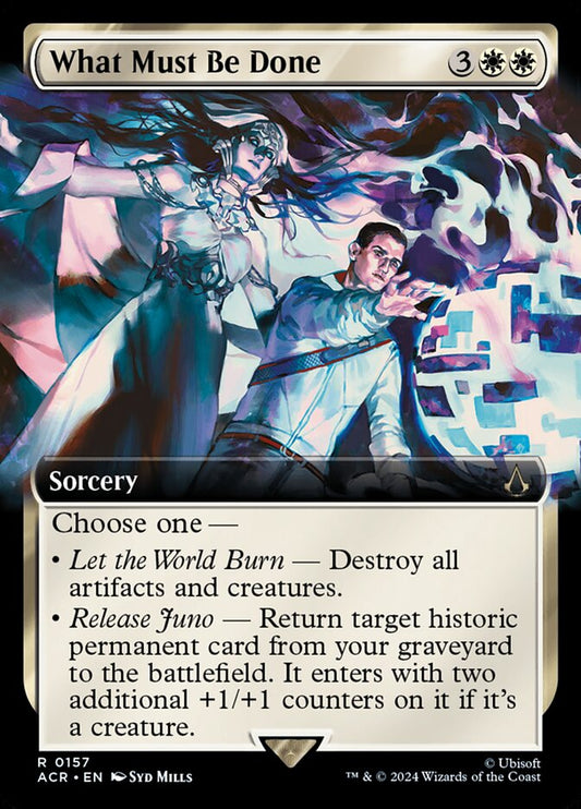 What Must Be Done - ACR-157-NF-BF-EA-UNI