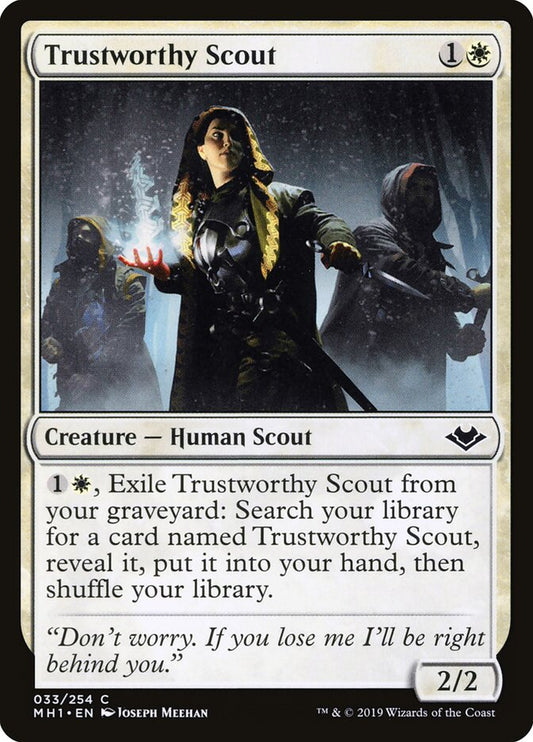 Trustworthy Scout - carta Magic The Gathering