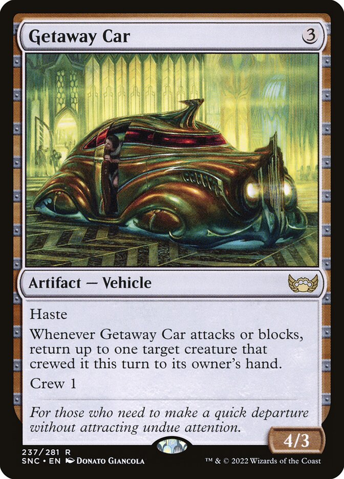 Getaway Car - carta Magic The Gathering