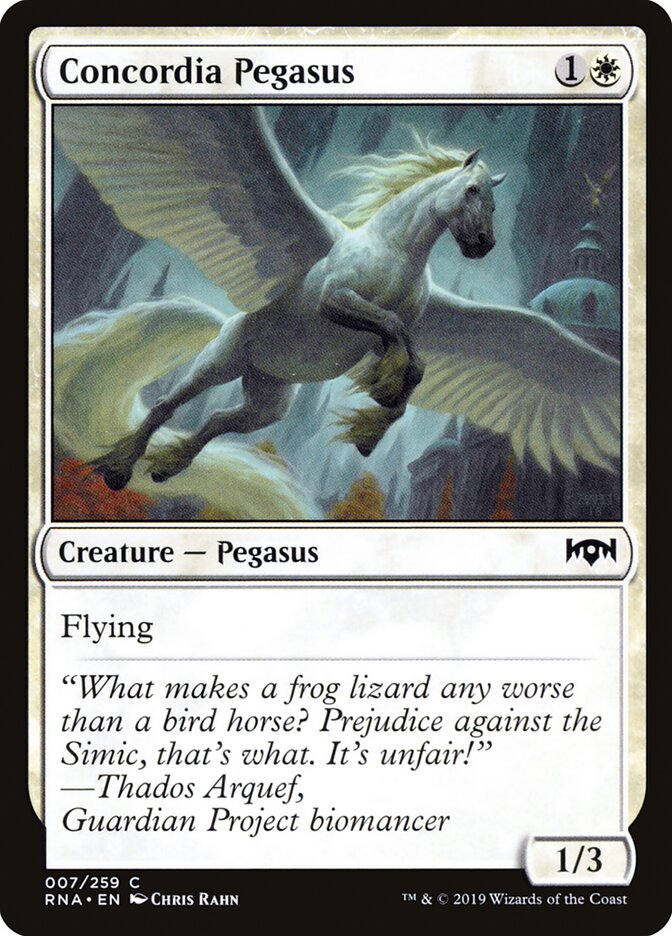 Concordia Pegasus - carta Magic The Gathering