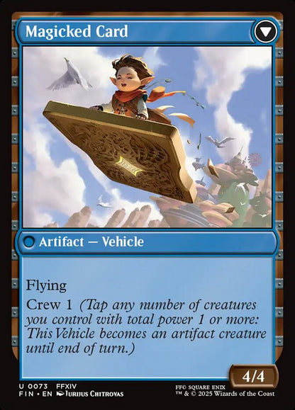 Magicked Card - FIN-073-NF-ENC-FFX